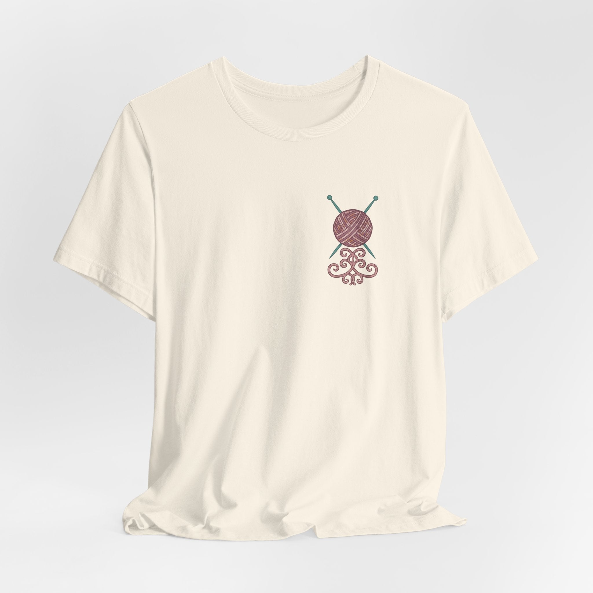 Yarn And Needles Shirt (Front & Back)