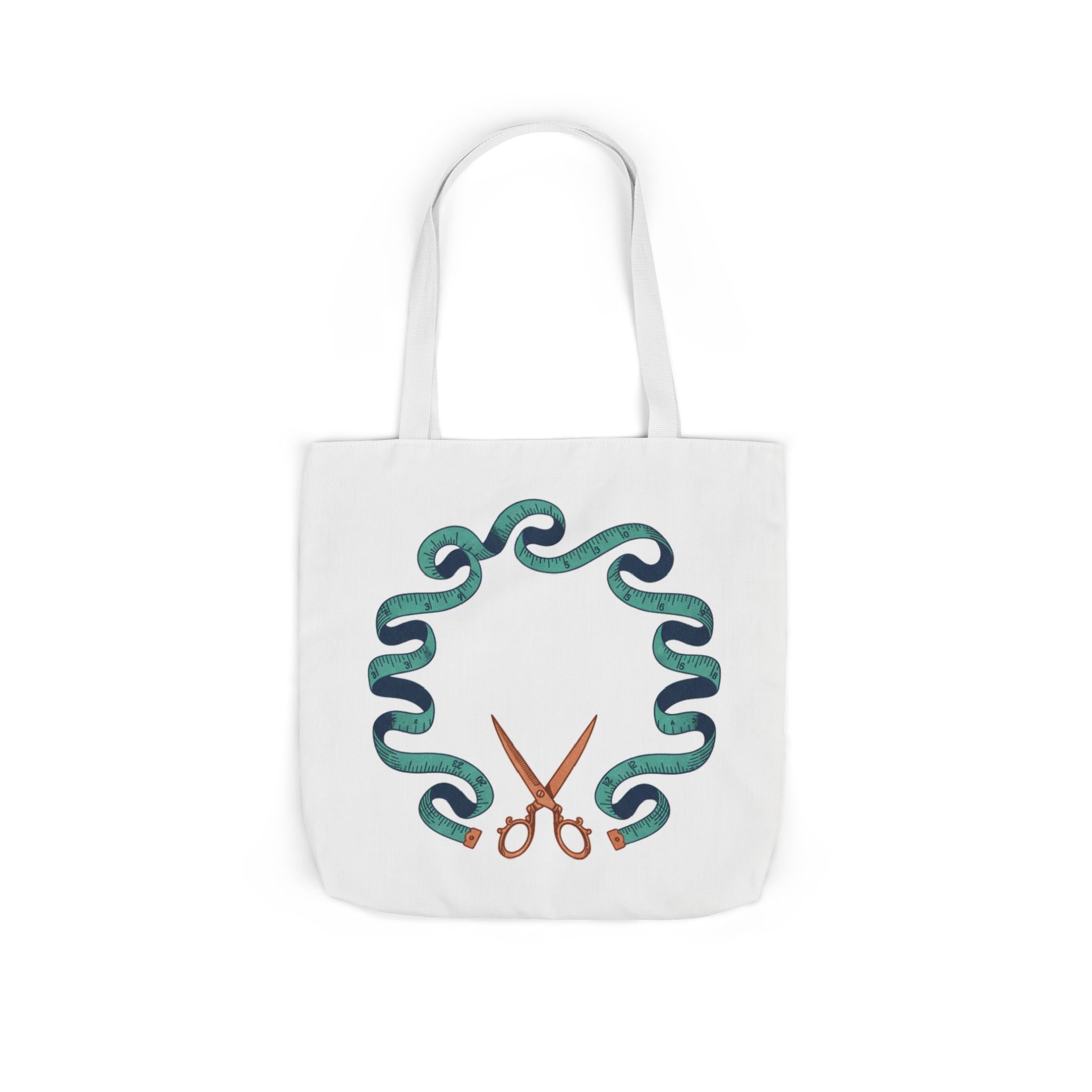 Scissors Tape Wreath Tote