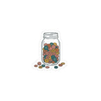 Button Jar Sticker
