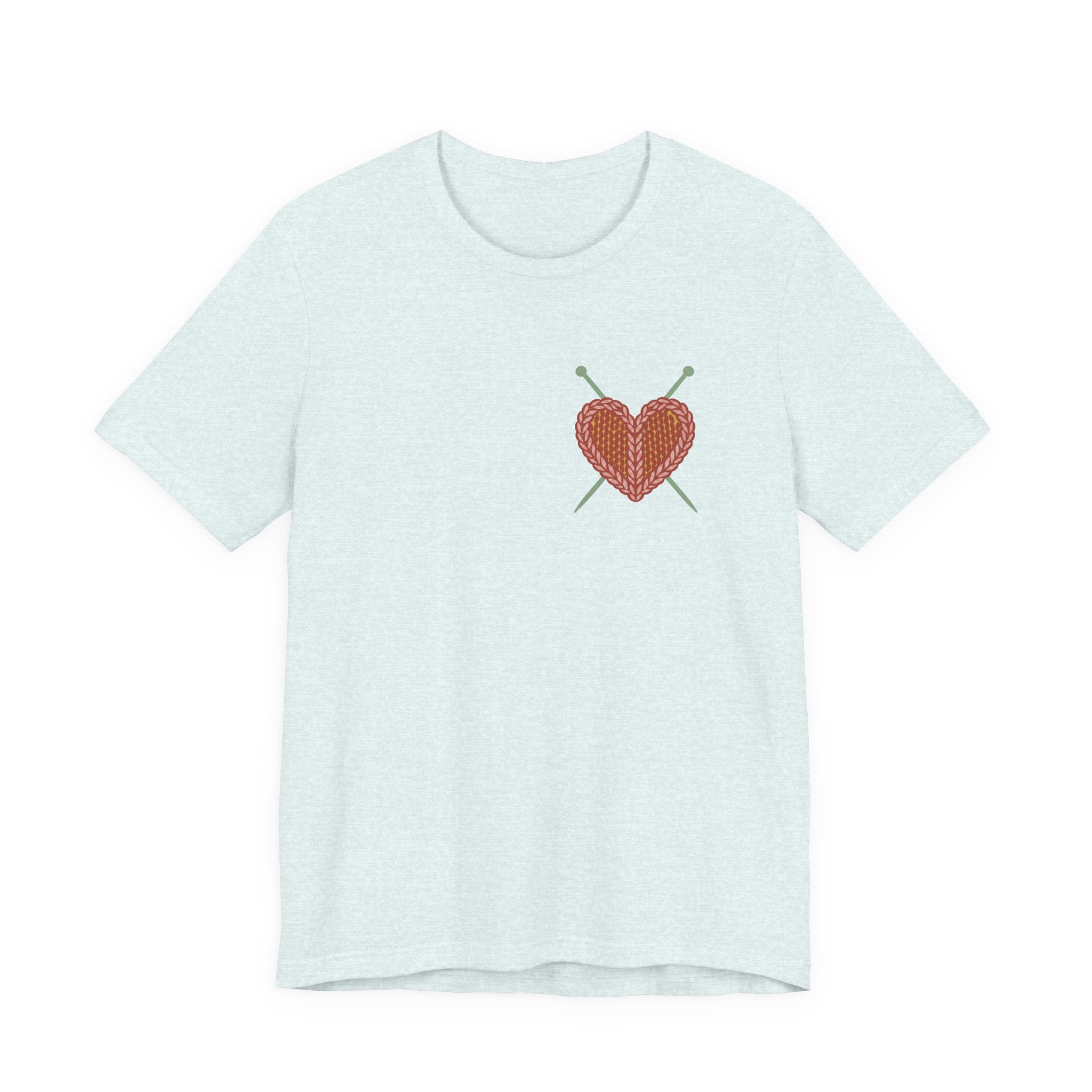 Knit Heart Shirt (Front & Back)
