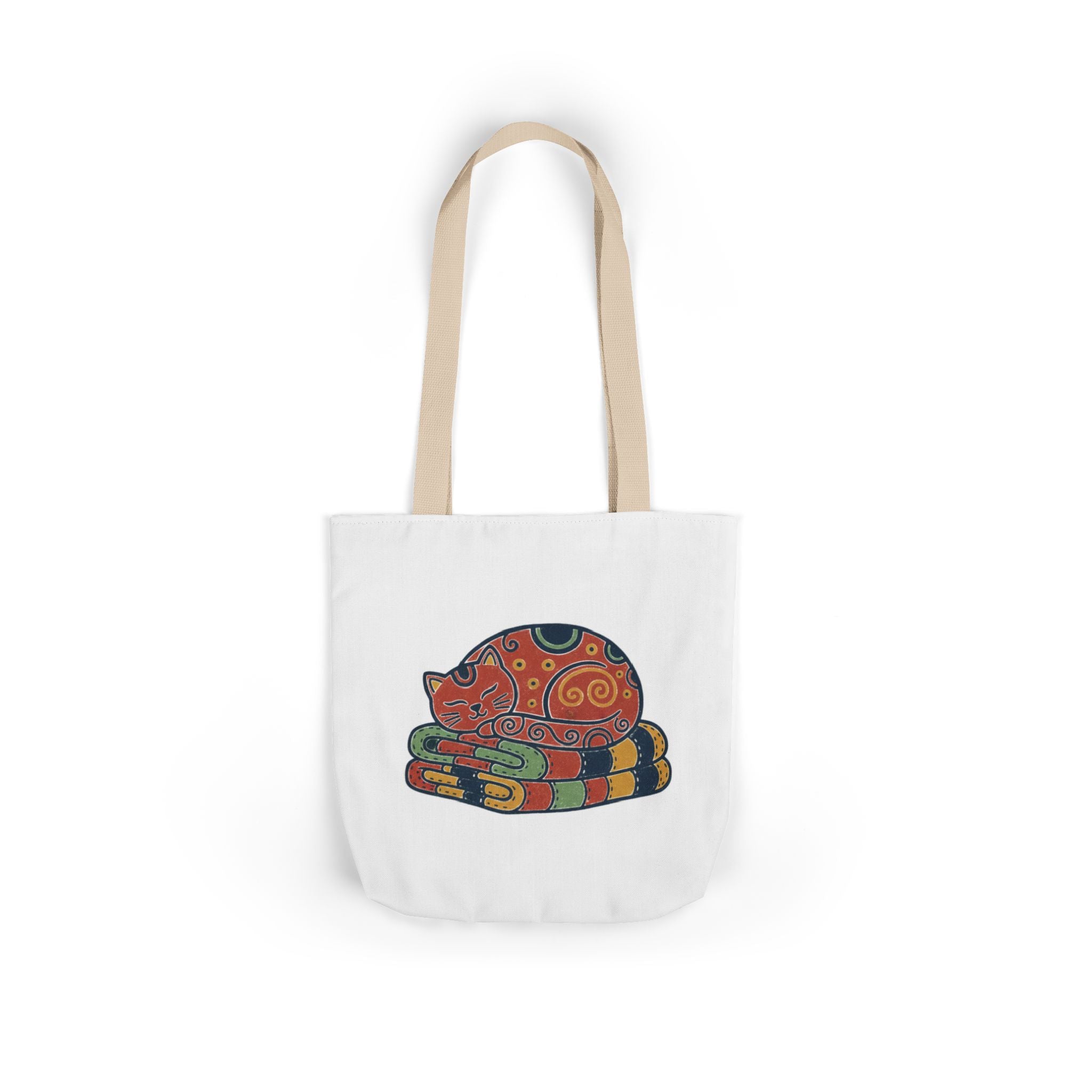 Cat On Quilt Tote