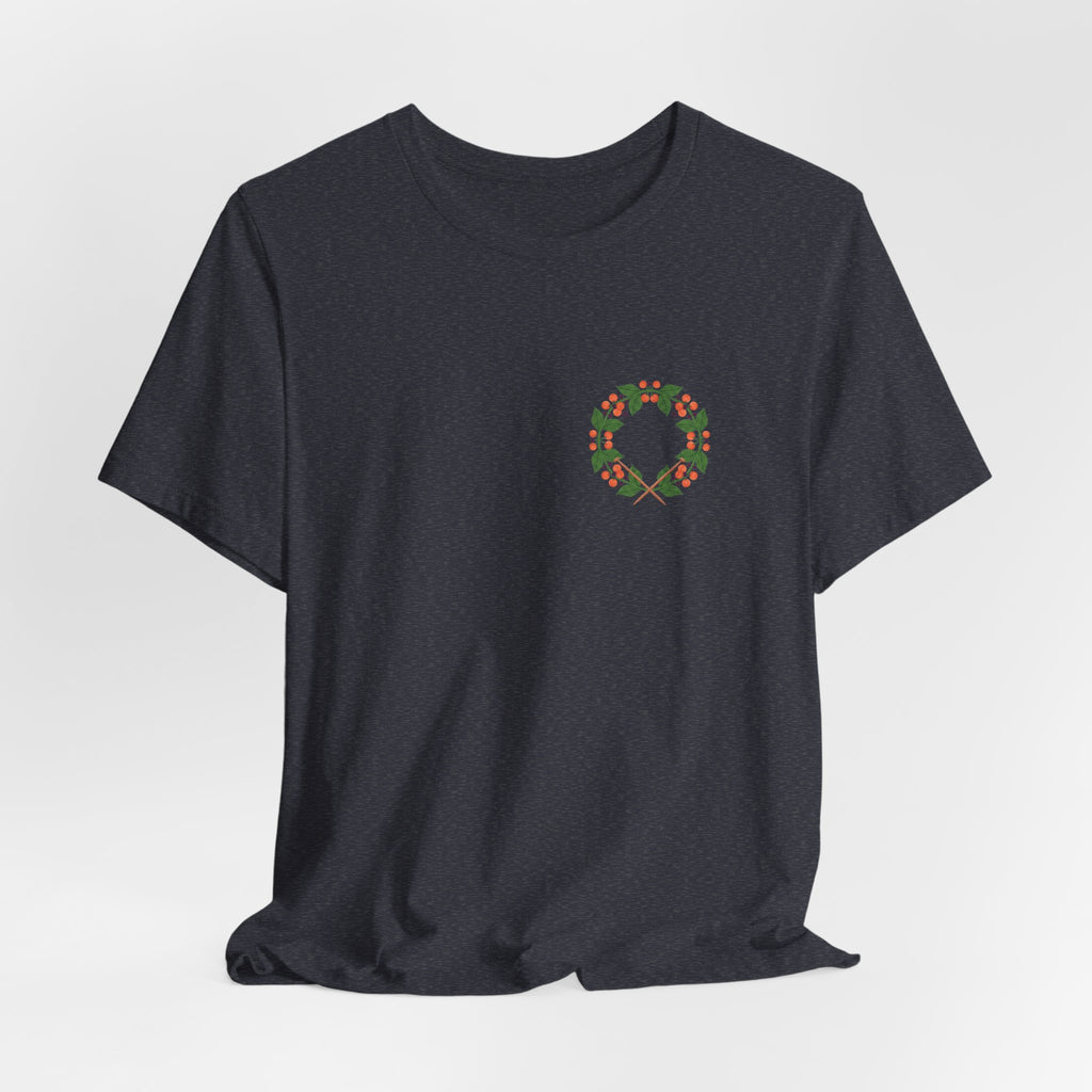 Yarn Wreath Shirt (Pocket)