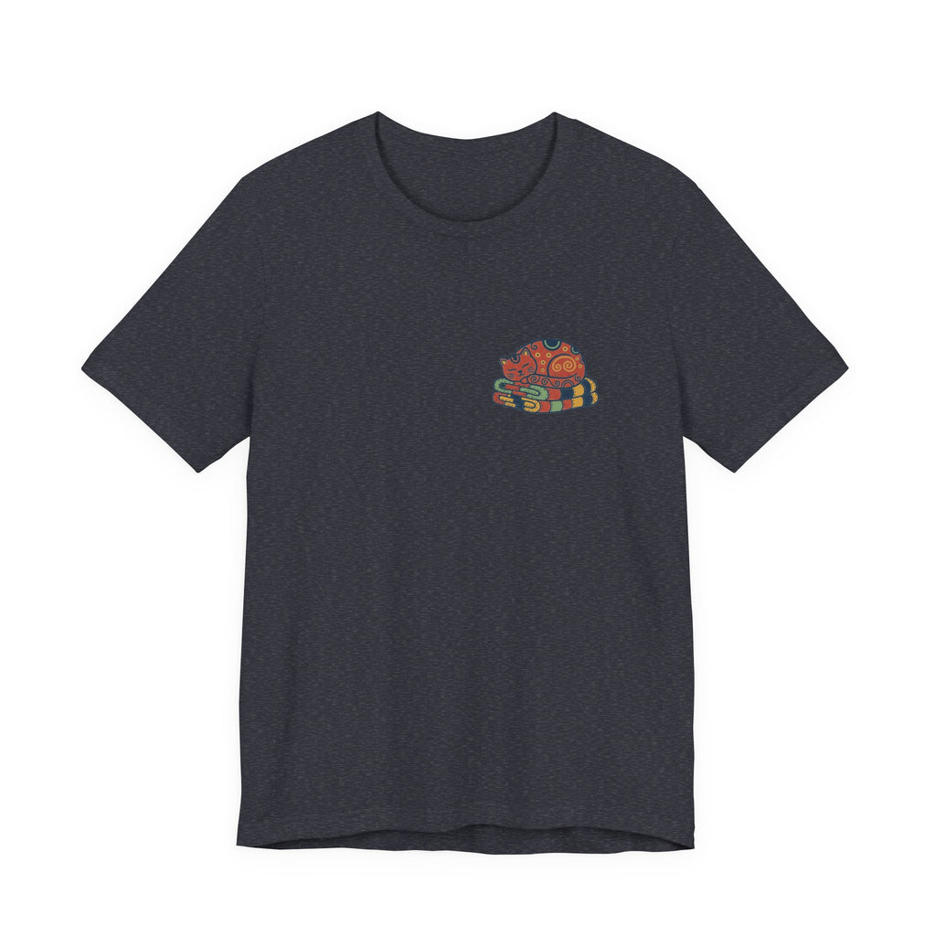 Cat On Quilt Shirt (Pocket)