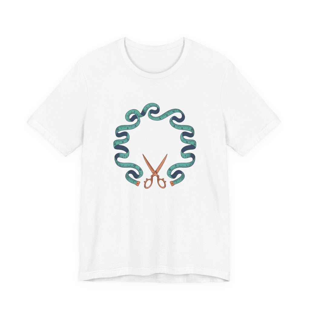 Scissors Tape Wreath Shirt