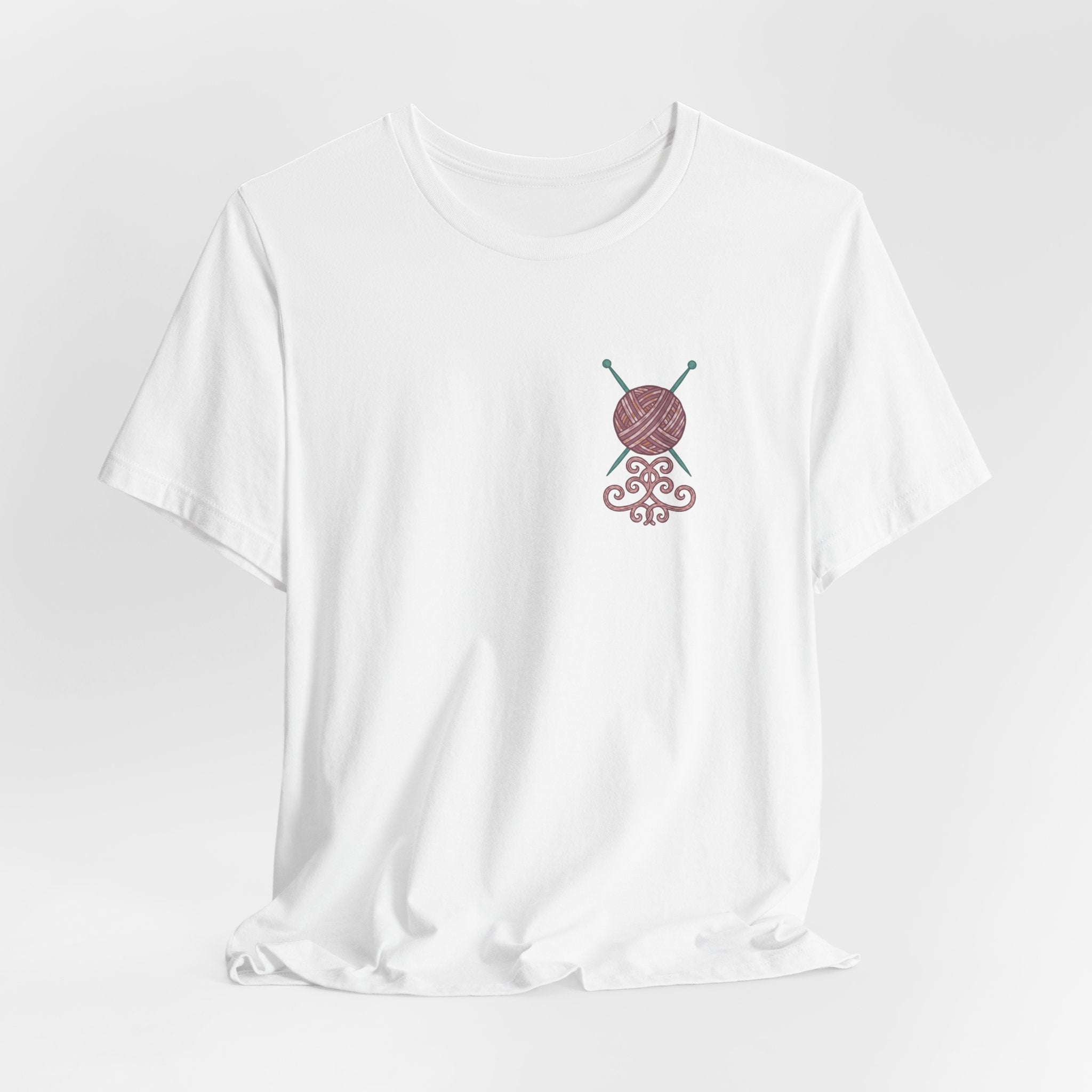 Yarn And Needles Shirt (Front & Back)