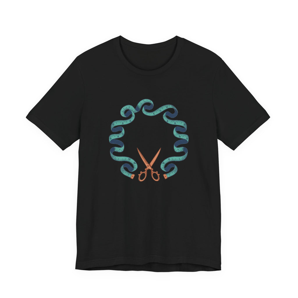 Scissors Tape Wreath Shirt