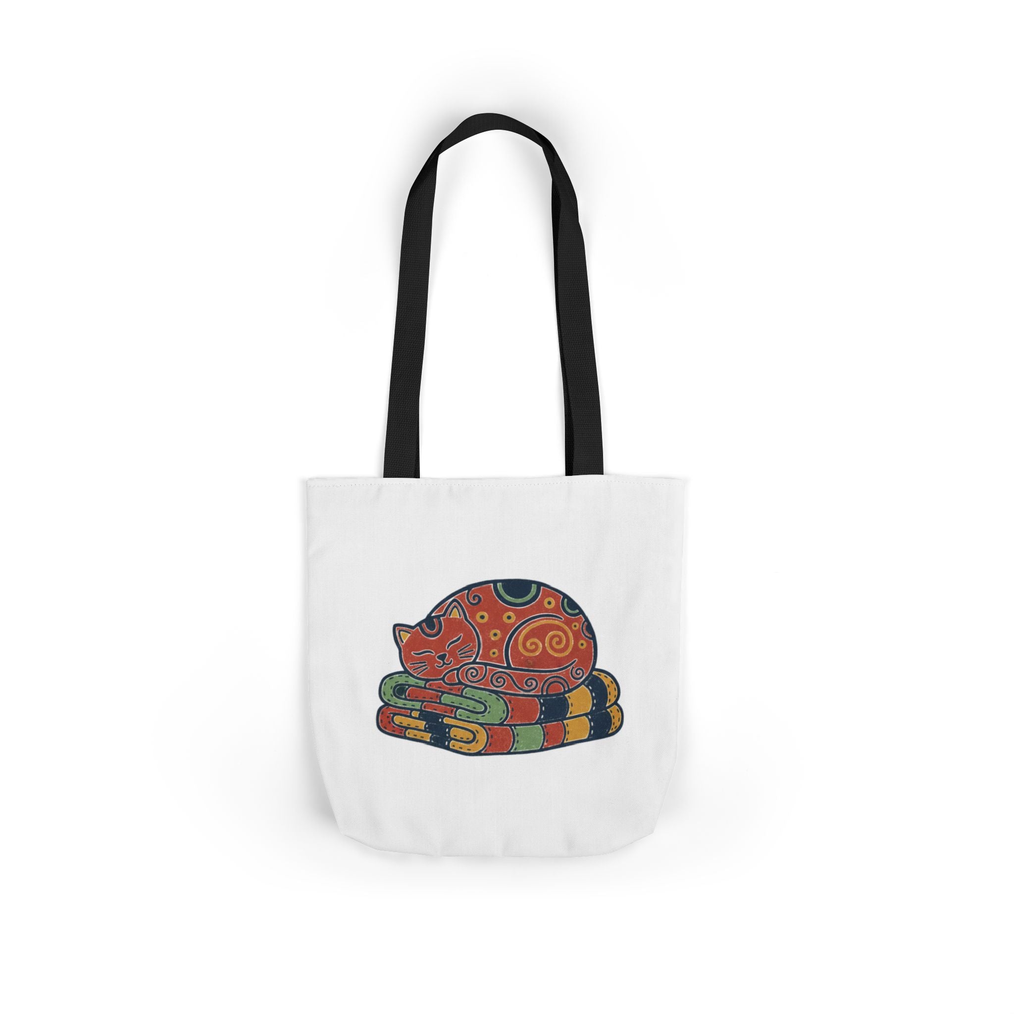 Cat On Quilt Tote