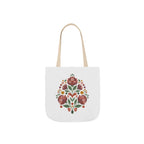 Fabric Floral Spray Tote