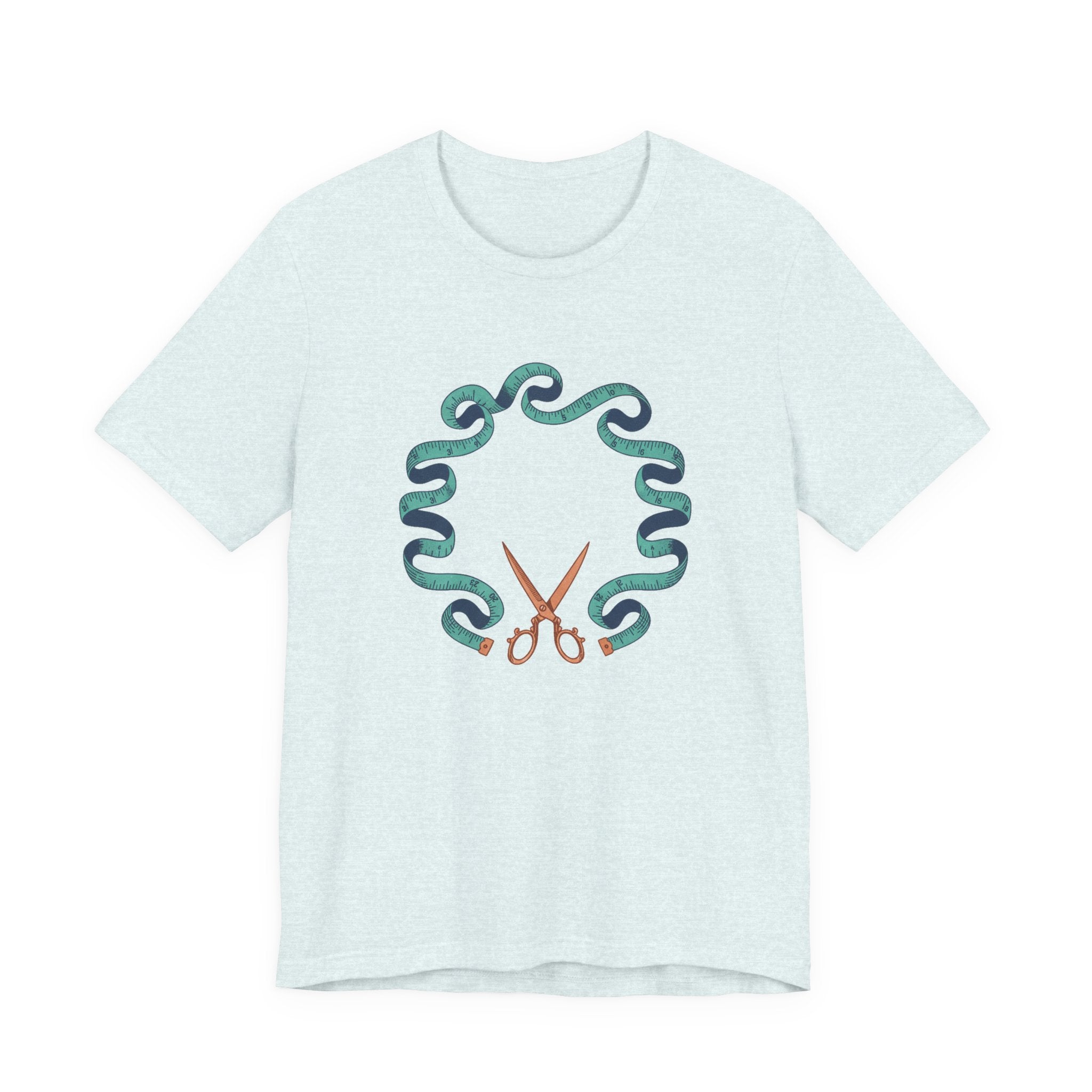 Scissors Tape Wreath Shirt