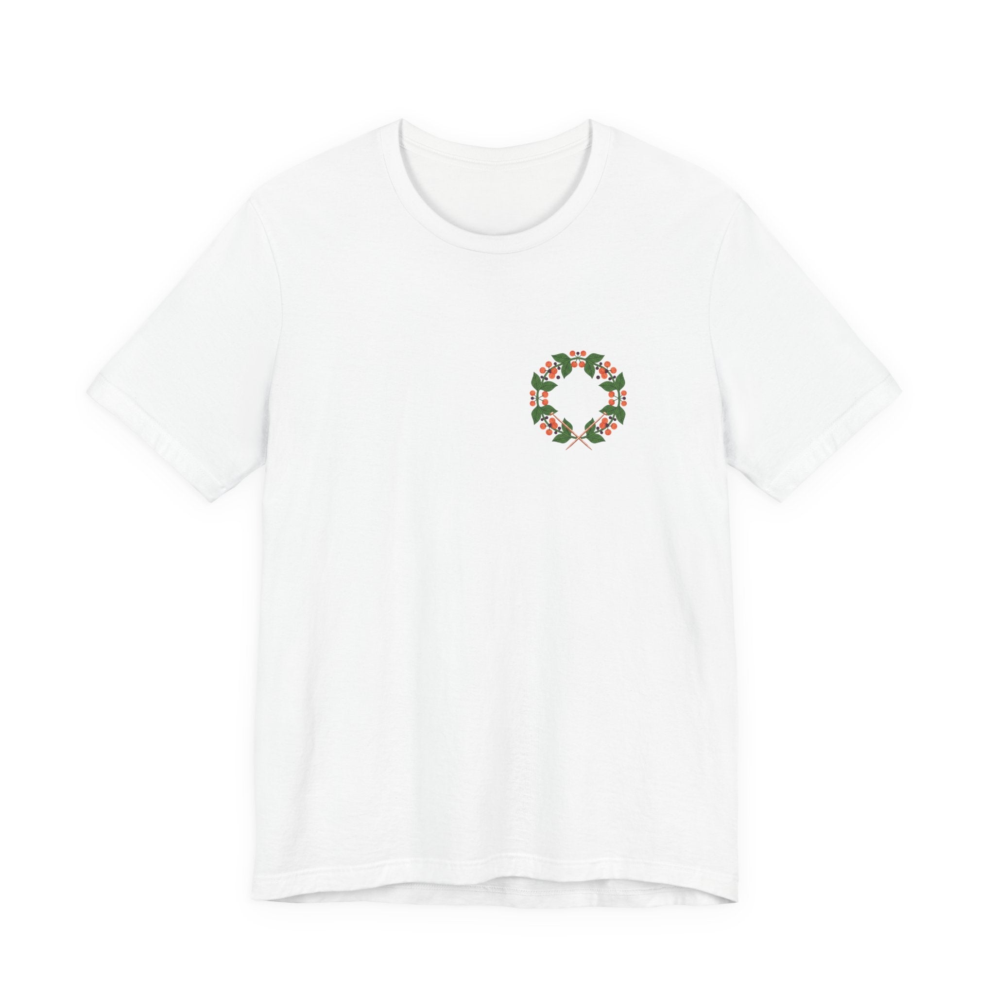 Yarn Wreath Shirt (Pocket)